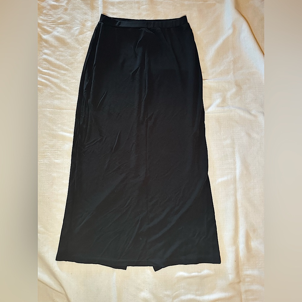 GEORGE Black long skirt